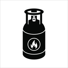 gas cylinders icon. Propane Gas Tank icon. vector illustration on white background. eps 10