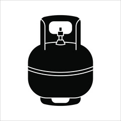 gas cylinders icon. Propane Gas Tank icon. vector illustration on white background. eps 10