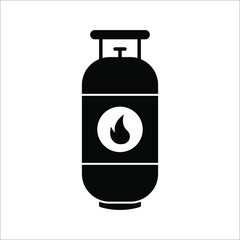 gas cylinders icon. Propane Gas Tank icon. vector illustration on white background. eps 10