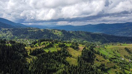 Fototapeta premium Landscape in Rodna Mountains of Romania