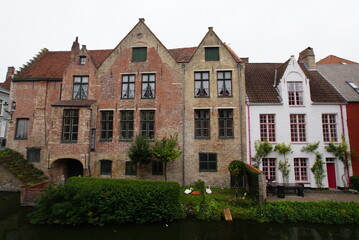 Fototapeta na wymiar ベルギー・歴史地区 ブルージュの景観