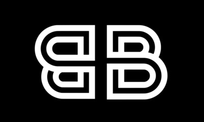 Obraz premium black and white cross symbol