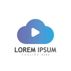 Cloud template vector