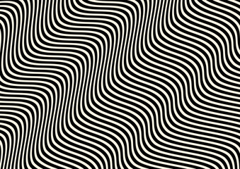 Wave abstract background, vector illustration. Creative minimalist ripple pattern, curve elements for banners, flyer, book cover design. Graphic design dynamic wave elements.