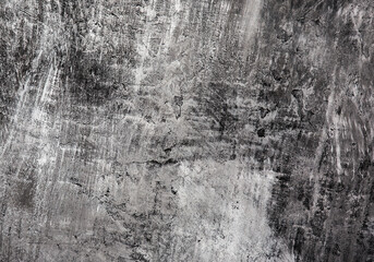 Soft focused gray and black wall with scratches background texture.