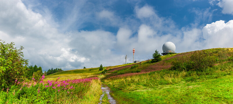 Wasserkuppe in der Rh&ouml;n in Hessen, Deutschland