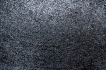 Gray metal texture. Scratched background. Industry dirty old wall. Grunge texture. Stock photo