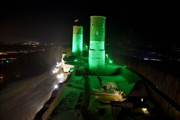Zamek Królewski w Chęcinach, ruiny zamku, świętokrzyskie © Albin Marciniak