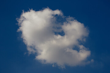 cloud and blue Background