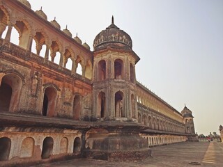 Fototapeta na wymiar architecture of bara imambara lucknow uttar pradesh