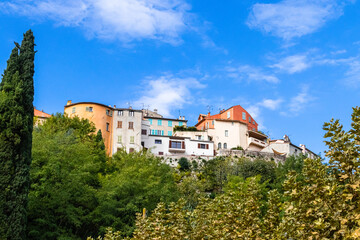 Fototapeta na wymiar the village of Biot, on the French Riviera
