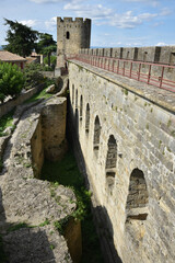 Obraz premium Remparts de Carcassonne, France