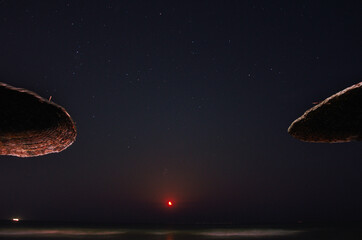 moon in the night