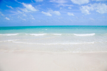Fototapeta na wymiar Dream beach in Caribbean sea
