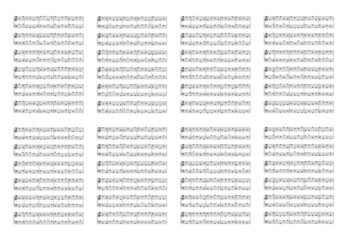 Naklejka premium 架空の楽譜の素材セット_ダミーデータ