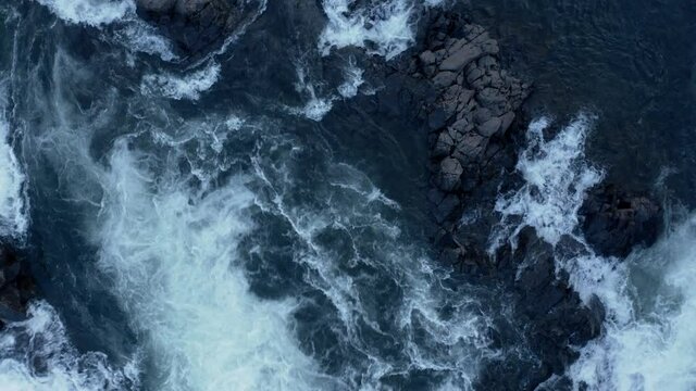 Pull up from a waterfall.