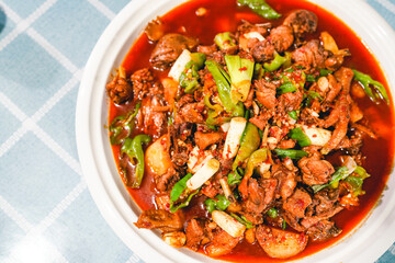 Delicious and juicy Chinese braised chicken