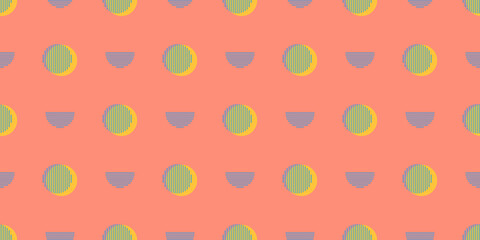 Memphis geometric seamless pattern elements for design. Vector illustration for web, sale, posters, advertising, template, promotion.
