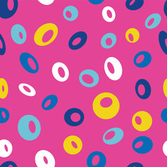 pattern seamless print circles multicolored bright bagels-02