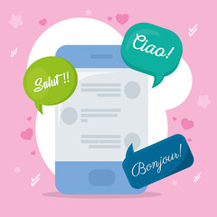 smartphone with speech bubbles © Jeronimo Ramos