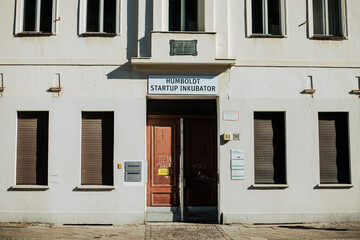 entrance to the old house