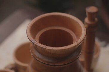 wooden art /   arte de madera