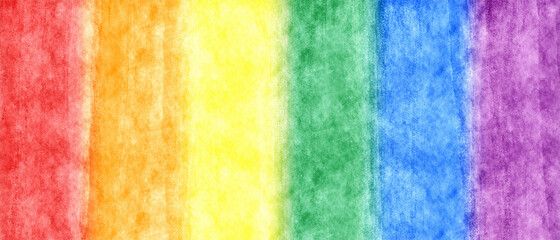 abstract colorful rainbow watercolor background LGBT