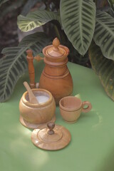 wooden art /   arte de madera