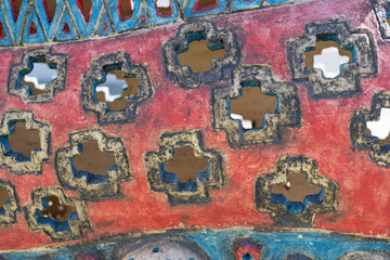 Clay heterogeneous texture with an abstract pattern. Abstract background texture