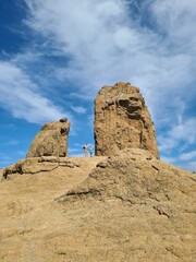 Fototapeta premium ruins of the castle of the roman forum