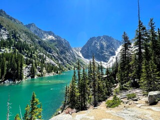Lake Colchuk in Leavenworth, WA.
Enchantments Trail