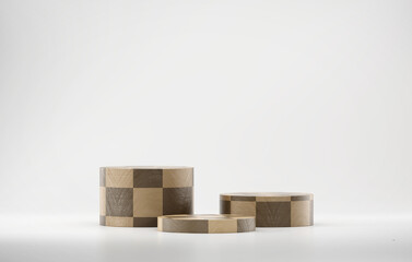 3D rendering abstract platform podium product presentation backdrop