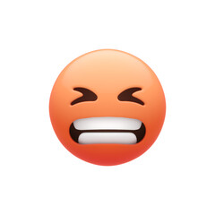 Furious Smiley Face