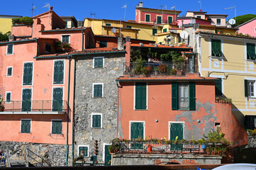 Case tipiche del borgo di Tellaro