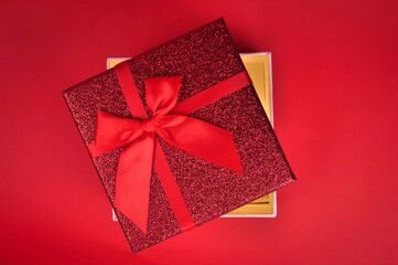 red gift box