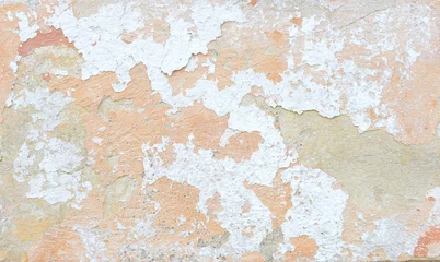 Papier Peint photo Vieux mur texturé sale Vieux fond de texture de mur en stuc coloré.