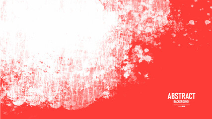 White and red abstract grunge texture background. Vector wallpaper.