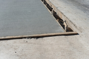 infrastructure project - road paving