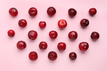 Ripe plums on color background