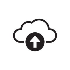 Cloud Data Upload Icon