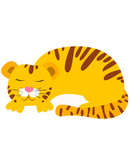 cartoon tiger cub