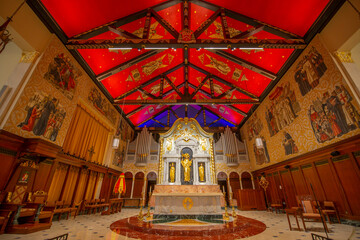 Cathedral Basilica of St. Augustine is a  Spanish Colonial Cathedral at 38 Cathedral Place in...