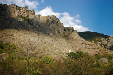 landscape in the mountains