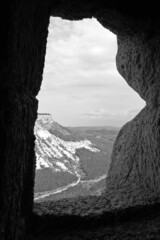 cave in the mountains