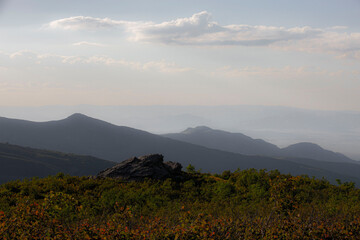 Majestic mountains in the province of Muş in Turkey.