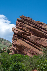 Sand stone formations in a Colorado park USA