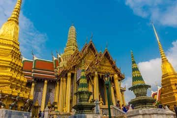 Foto auf Glas BANGKOK, THAILAND, 15 JANUARY 2020: Grand Palace of Bangkok © Stefano Zaccaria