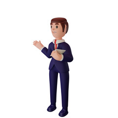 character with business concept