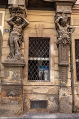 Beautiful Sculptures in Prague, Czechia.