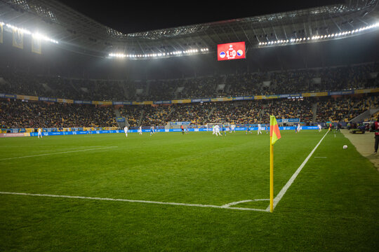 The World Cup Qualification UEFA, Football match between Ukraine and Bosnia and Herzegovina
